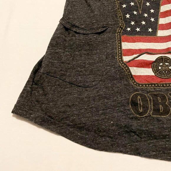 Obey Peace USA Flag Tank Top Womens Size XS - Picture 6 of 13